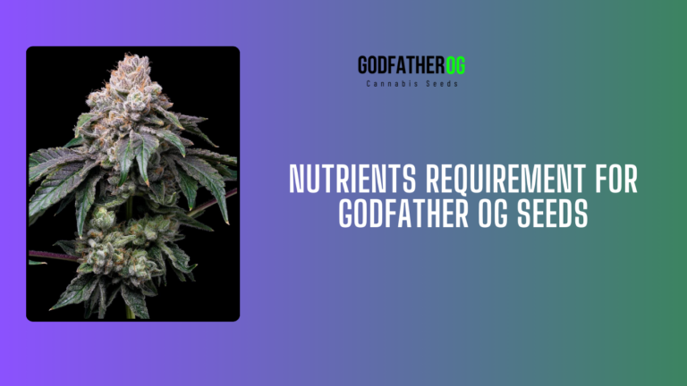 Nutrients Requirement for Godfather OG